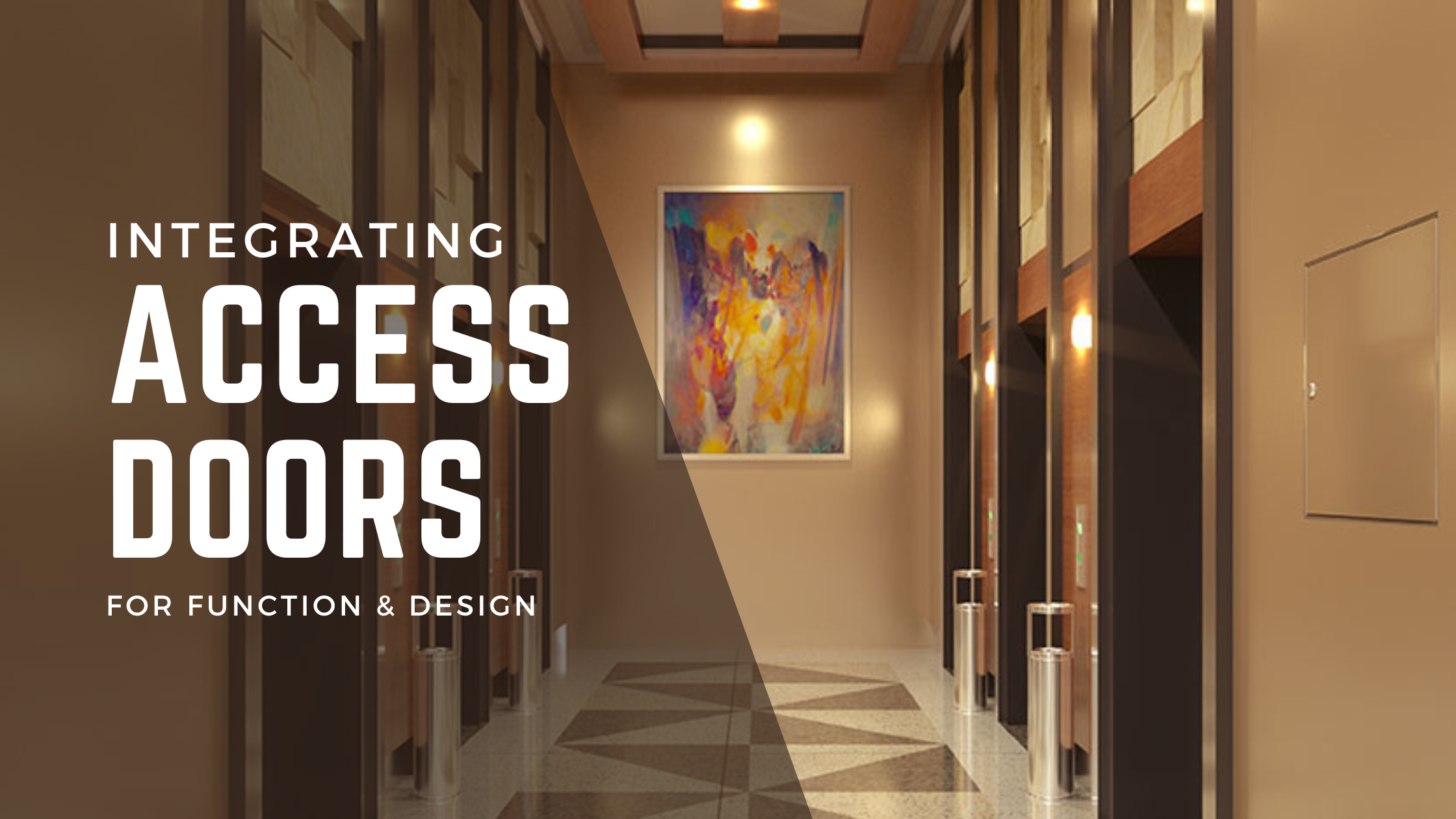 Integrating Access Doors for Function & Design